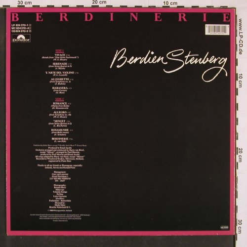 Stenberg,Berdien: Berdienerie, Polydor (824 270-1), D, 1984 Typ: LP Best.-Nr.: K1141 Preis: 8,00 Euro