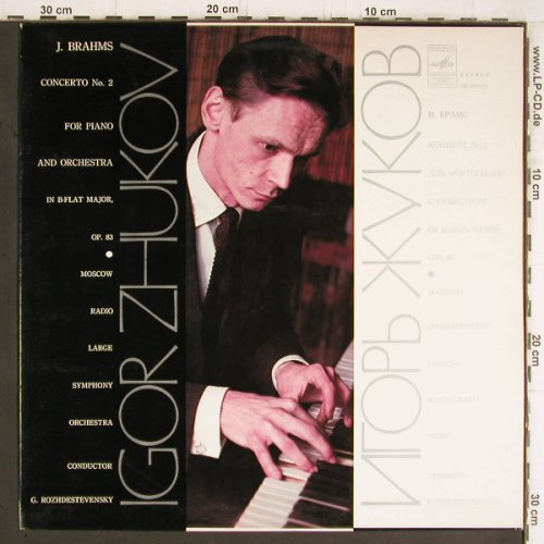 Brahms,Johannes: Concerto No.2 for Piano&Orch.op.83, Melodia(33 CM-02673-74), UDSSR,  - LP - K1145 - 7,50 Euro