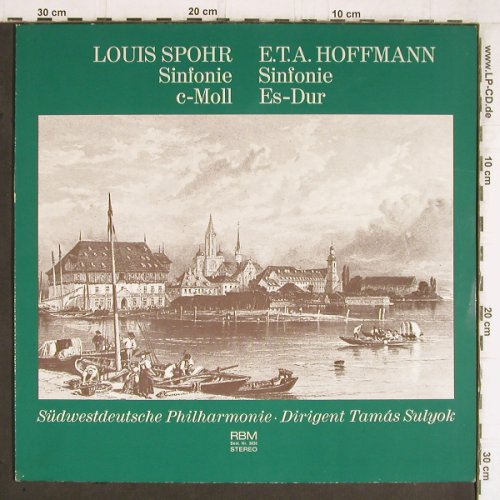 Spohr,Louis / E.T.A. Hoffmann: Sinfonie Nr.3 c-moll op.78, RBM Records (RBM 3035), D Typ: LP Best.-Nr.: K1149 Preis: 7,50 Euro