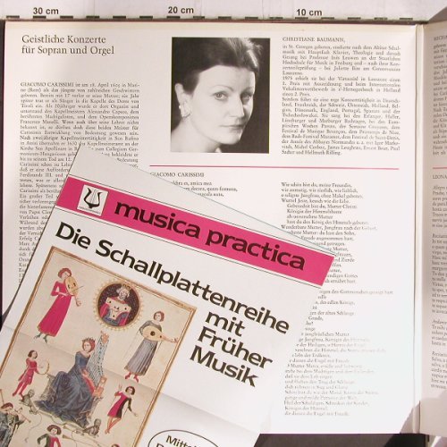 V.A.Geistliche Konzerte für Sopran: und Orgel, Foc, +Katalog, Christophorus (SCGLX 73 908), D, 1979 Typ: LP Best.-Nr.: K1150 Preis: 10,50 Euro