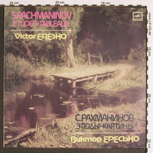 Rachmaninoff,Sergej: Etudes Tableaux op.39, m--/m-, Melodia(C10 15497 009), UDSSR, 1981 - LP - K1156 - 6,00 Euro
