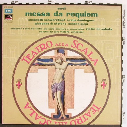 Verdi,Giuseppe: Messa Da Requiem, Box, EMI, EX 165 (C 163-00937/38), I, 1972 Typ: 2LP Best.-Nr.: K1173 Preis: 5,00 Euro