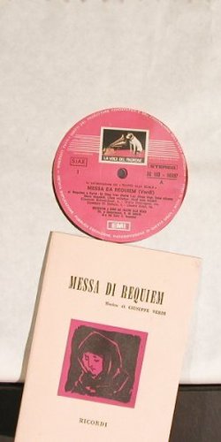 Verdi,Giuseppe: Messa Da Requiem, Box, EMI, EX 165 (C 163-00937/38), I, 1972 Typ: 2LP Best.-Nr.: K1173 Preis: 5,00 Euro
