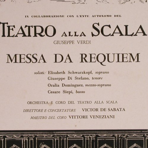 Verdi,Giuseppe: Messa Da Requiem, Box, EMI, EX 165 (C 163-00937/38), I, 1972 Typ: 2LP Best.-Nr.: K1173 Preis: 5,00 Euro