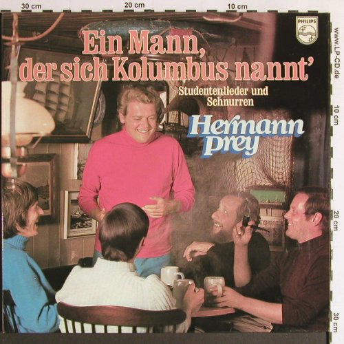 Prey,Herman: Ein Mann,der sich Kolumbus nannt', Philips (6305 018), D Typ: LP Best.-Nr.: K1176 Preis: 4,00 Euro