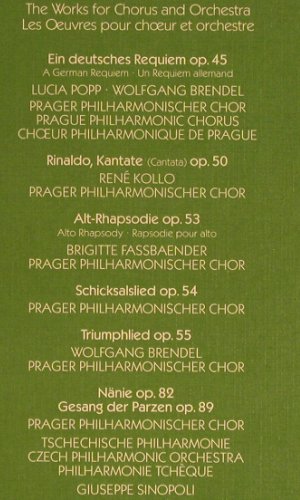Brahms,Johannes: Die Werke für Chor & Orch., Box, D.Gr.(2741 019), D, 1983 - 4LP - K1178 - 12,50 Euro