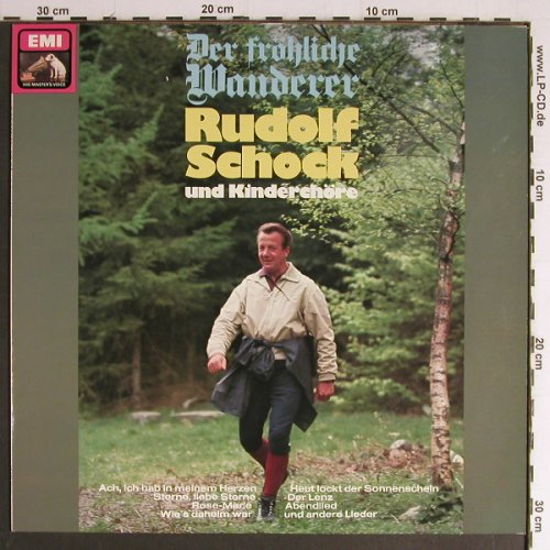 Schock,Rudolf / Kinderchöre: Der fröhliche Wanderer, EMI (027-29 355), D Typ: LP Best.-Nr.: K1179 Preis: 5,00 Euro
