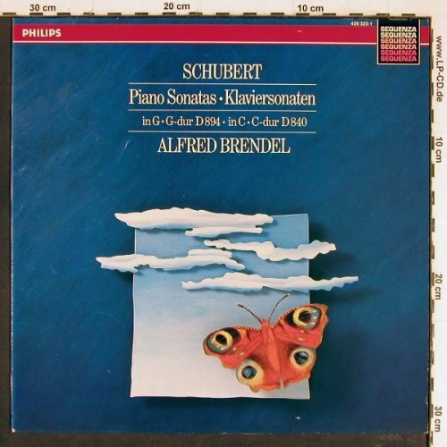 Schubert,Franz: Piano Sonatas in G,op78 D.894, Philips Sequenza (420 322-1), UK Typ: LP Best.-Nr.: K1183 Preis: 7,50 Euro