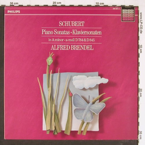 Schubert,Franz: Piano Sonatas in a-moll,D.784 & 845, Philips Sequenza (420 321-1), UK Typ: LP Best.-Nr.: K1184 Preis: 7,50 Euro