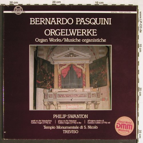 Pasquini,Bernardo: Orgelwerke, Thorofon (MTH 286), D Typ: LP Best.-Nr.: K1186 Preis: 8,00 Euro