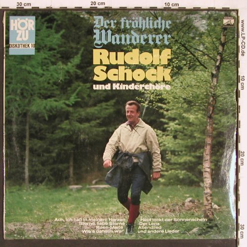 Schock,Rudolf / Kinderchöre: Der fröhliche Wanderer, Neu-sealed, HörZu (SHZEL 75), D Typ: LP Best.-Nr.: K1187 Preis: 7,50 Euro