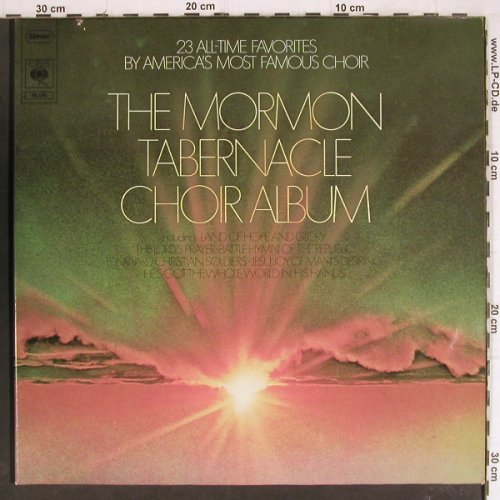 Mormon Tabernacle Choir: Same,Foc, Richard Condie, CBS(78 276), D, 1974 - 2LP - K1201 - 7,50 Euro