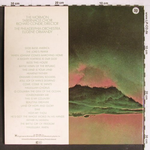 Mormon Tabernacle Choir: Same,Foc, Richard Condie, CBS(78 276), D, 1974 - 2LP - K1201 - 7,50 Euro