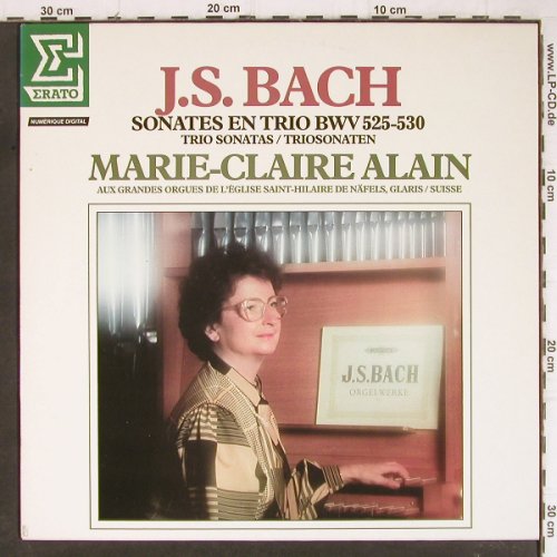 Bach,Johann Sebastian: Sonates En Trio BWV 525-530, Erato(NUM 75219), F, 1986 - LP - K1203 - 7,50 Euro