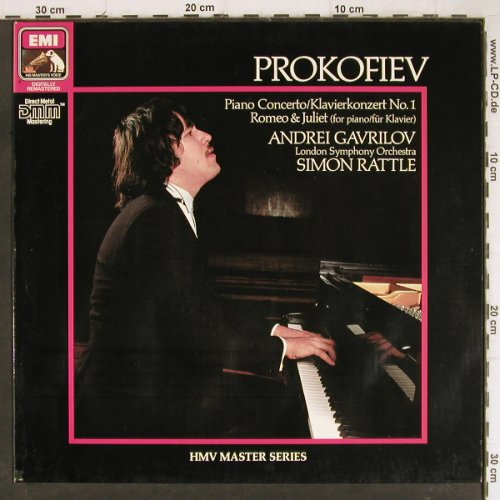 Prokofieff,Serge: Piano Concertos No.1 op.75,op10,4,4, EMI (29 0326 1), D, 1980 Typ: LP Best.-Nr.: K1205 Preis: 9,00 Euro