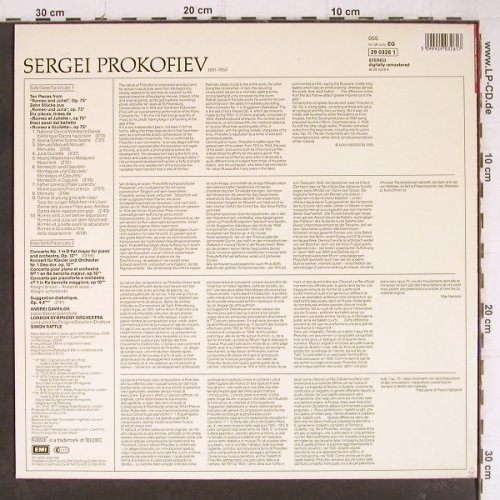 Prokofieff,Serge: Piano Concertos No.1 op.75,op10,4,4, EMI (29 0326 1), D, 1980 Typ: LP Best.-Nr.: K1205 Preis: 9,00 Euro