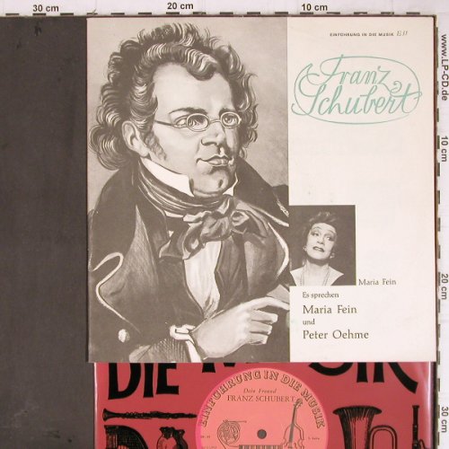 Schubert,Franz: Mein Freund, (spoken), Einführung in die Musik (E35), D Typ: 10" Best.-Nr.: K1216 Preis: 5,00 Euro