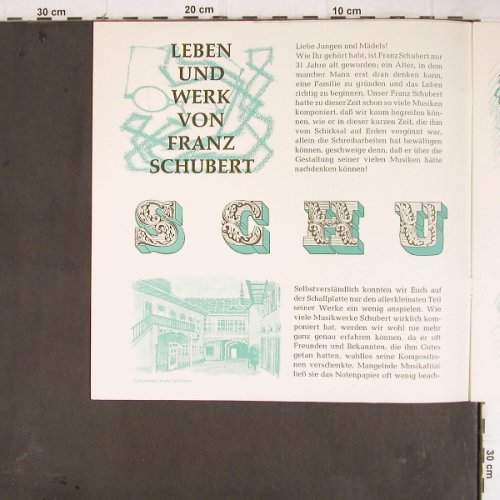 Schubert,Franz: Mein Freund, (spoken), Einführung in die Musik (E35), D Typ: 10" Best.-Nr.: K1216 Preis: 5,00 Euro
