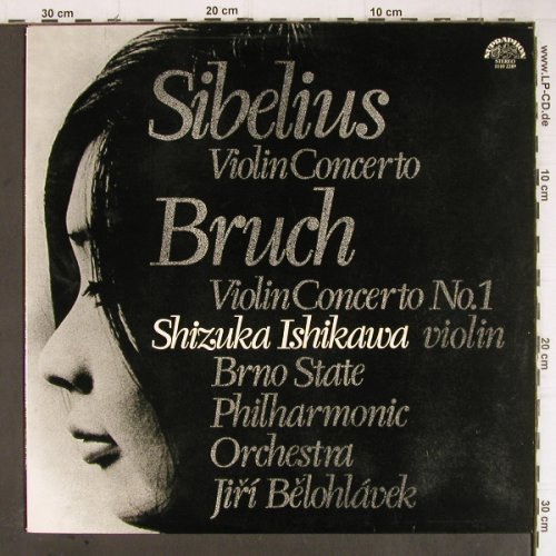 Sibelius,Jean / Bruch: Violin Concerto op.47/ No.1, Supraphon(1110 2289), CZ, 1979 - LP - K1217 - 9,00 Euro