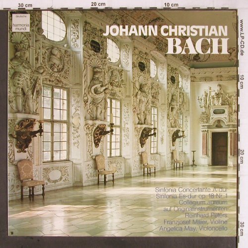 Bach,J.Chr.: Sinfonien A-dur u. Es-dur op.18 Nr1, Harmonia Mundi (065-99 827), D Typ: LP Best.-Nr.: K1221 Preis: 8,00 Euro