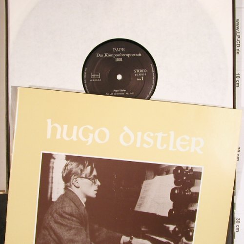 Distler,Hugo: Das Orgelwerk, Box, Pape (FSM 83781), D Typ: 4LP Best.-Nr.: K1236 Preis: 12,50 Euro