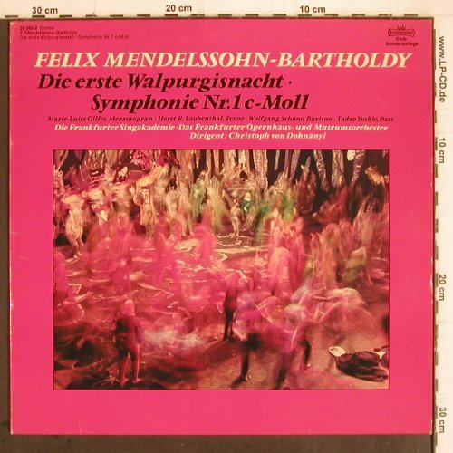 Mendelssohn Bartholdy,Felix: Die erste Walpurgisnacht,op.60op.11, Intercord (29 385-2), D, 1977 Typ: LP Best.-Nr.: K1239 Preis: 9,00 Euro