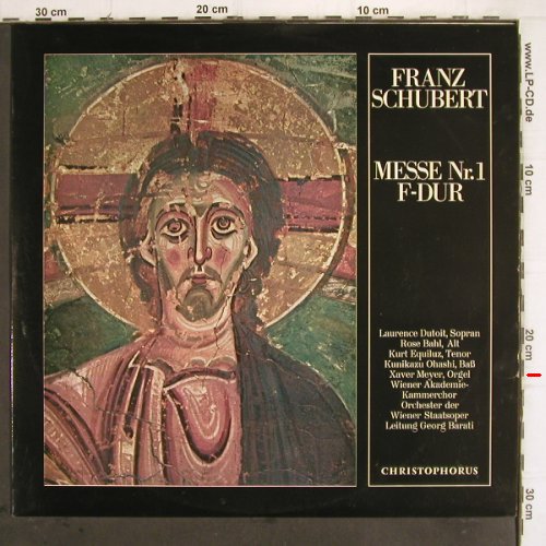 Schubert,Franz: Messe Nr.1 F-dur, Soli,Chor&Orch., Christophorus, Mono (CGLP 75 864), D, m /vg+ Typ: LP Best.-Nr.: K1243 Preis: 5,00 Euro