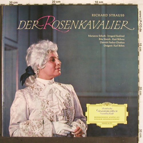 Strauss,Richard: Der Rosenkavalier-Querschnitt, D.Gr.(LPEM 19 410), D, 1963 - LP - K1244 - 6,00 Euro