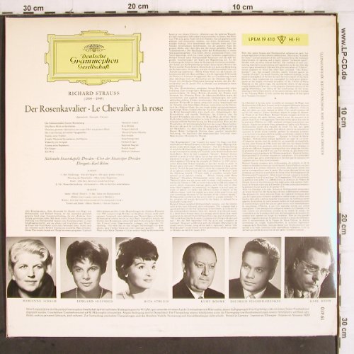 Strauss,Richard: Der Rosenkavalier-Querschnitt, D.Gr.(LPEM 19 410), D, 1963 - LP - K1244 - 6,00 Euro