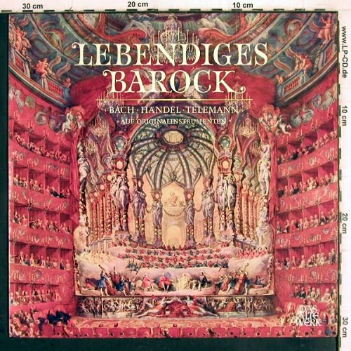 V.A.Lebendiges Barock: Telemann, J.S.Bach, Händel,Foc, Telefunken(SAW 9516-M), D,  - LP - K1248 - 7,50 Euro