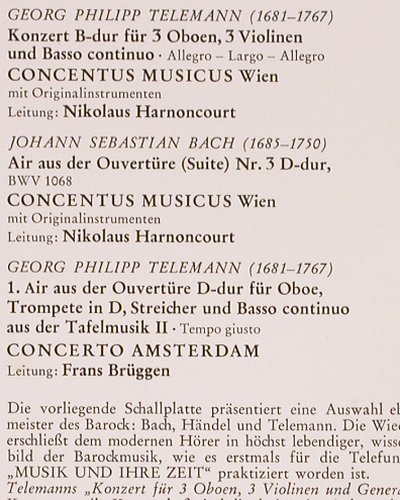 V.A.Lebendiges Barock: Telemann, J.S.Bach, Händel,Foc, Telefunken(SAW 9516-M), D,  - LP - K1248 - 7,50 Euro