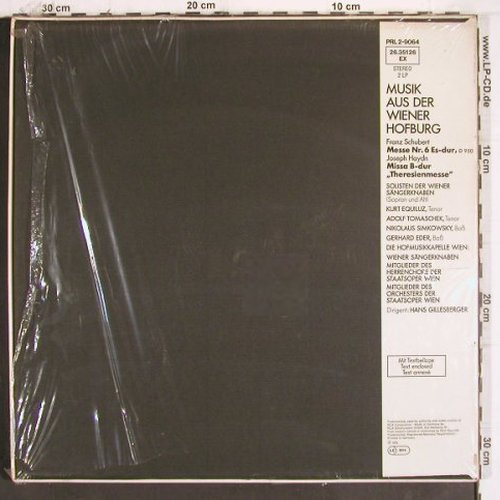 V.A.Musik aus der Wiener Hofburg: Schubert,Messe es-dur/Teresien,Box, RCA Red Seal, Box(26.35126 EX), D, FS-New, 1976 - 2LP - K1250 - 9,00 Euro