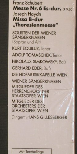 V.A.Musik aus der Wiener Hofburg: Schubert,Messe es-dur/Teresien,Box, RCA Red Seal, Box(26.35126 EX), D, FS-New, 1976 - 2LP - K1250 - 9,00 Euro