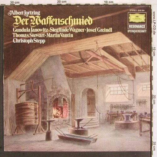 Lortzing,Albert: Der Waffenschmied-Querschnitt(1964), D.Gr. Resonance(2535 299), D, Ri, 1978 - LP - K1256 - 5,00 Euro