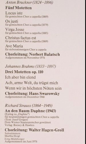 Konzertvereinigung Wiener Staats-: opernchor - Same, Preiser Records (SPR 3278), A, 1976 Typ: LP Best.-Nr.: K1259 Preis: 5,00 Euro