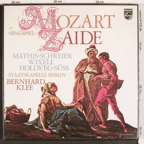 Mozart,Wolfgang Amadeus: Zaide, Singspiel, Box,FS-New sealed, Philips (6700 097), NL, 1976 Typ: 2LP Best.-Nr.: K1266 Preis: 30,00 Euro