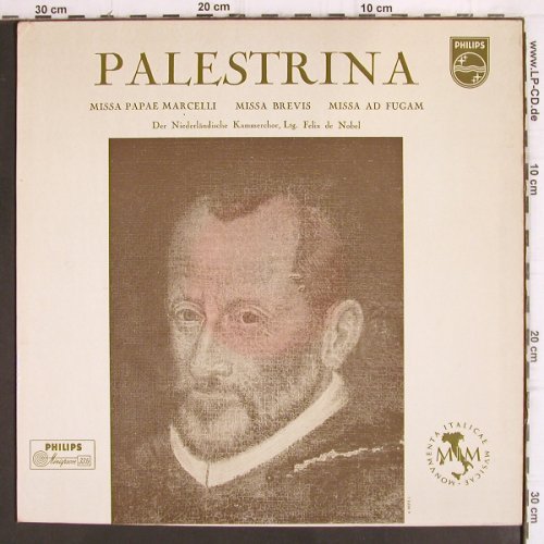Palestrina,Giovani Pierluigi da: Missa Papae Marcelli, sung in Latin, Philips (A 00272 L), NL, Mono Typ: LP Best.-Nr.: K1269 Preis: 7,50 Euro