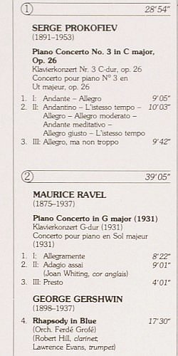Barto,Tzimon: Prokofiev Piano C.No.3/Ravel/Gershw, EMI(7 49495 1), D, 1988 - LP - K1275 - 7,50 Euro