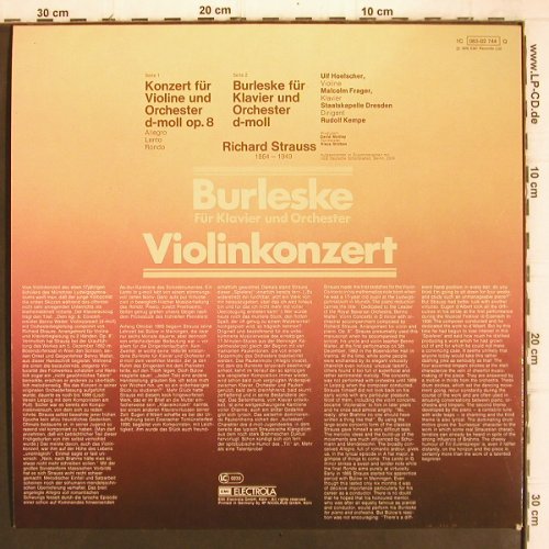 Strauss,Richard: Burleske/ Violinenkonzert, EMI(063-02 744 Q), D, 1976 - LP - K1277 - 7,50 Euro