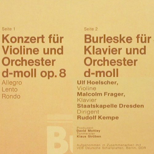 Strauss,Richard: Burleske/ Violinenkonzert, EMI(063-02 744 Q), D, 1976 - LP - K1277 - 7,50 Euro