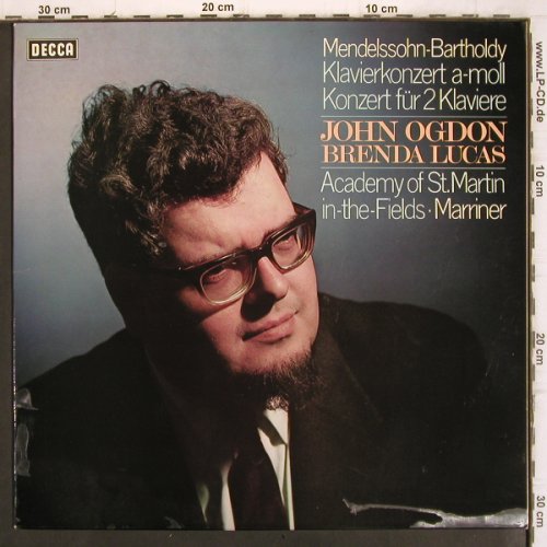Mendelssohn Bartholdy,Felix: Konzert für zwei Klaviere & Orch., Decca (SXL 21 201-B), D, m /vg+, 1970 Typ: LP Best.-Nr.: K1283 Preis: 7,50 Euro