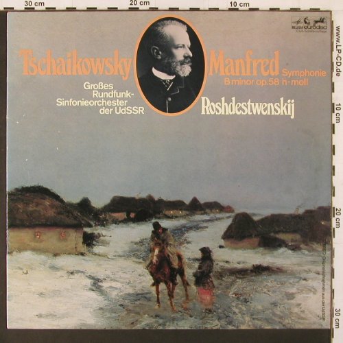 Tschaikowsky,Peter: Manfred-Sinfonie B minor op.58, Melodia/Eurodisc(63 532), D, ClubEd,  - LP - K128 - 6,00 Euro