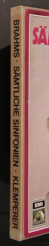 Brahms,Johannes: Sämtliche Sinfonien, Box, EMI Electrola, D Typ: 4LP Best.-Nr.: K1296 Preis: 17,50 Euro