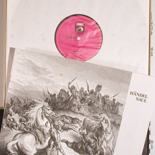 Händel,Georg Friedrich: Saul, Box, EMI (157-43 036/38), D, 1981 Typ: 3LP Best.-Nr.: K1297 Preis: 15,00 Euro