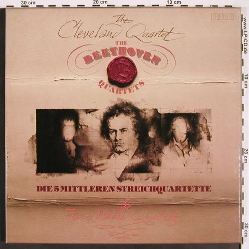 Beethoven,Ludwig van: Die fünf Mittleren Streichquartette, RCA Red Seal(RL 03010), D, Box, 1979 - 4LP - K1309 - 14,00 Euro