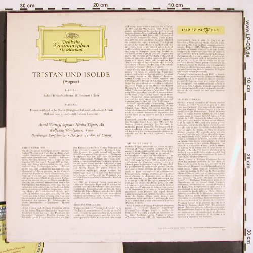 Wagner,Richard: Tristan und Isolde, Liebesduett..., D.Gr.(LPEM 19 193), D, 1966 - LP - K1313 - 9,00 Euro