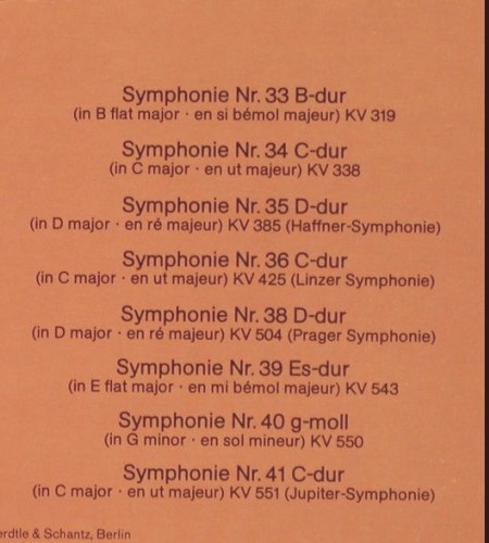 Mozart,Wolfgang Amadeus: Die Grossen Sinfonien 25-41, Box, Deutsche Grammophon(2740 110), D,  - 7LP - K1325 - 25,00 Euro