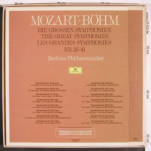 Mozart,Wolfgang Amadeus: Die Grossen Sinfonien 25-41, Box, Deutsche Grammophon(2740 110), D,  - 7LP - K1325 - 25,00 Euro