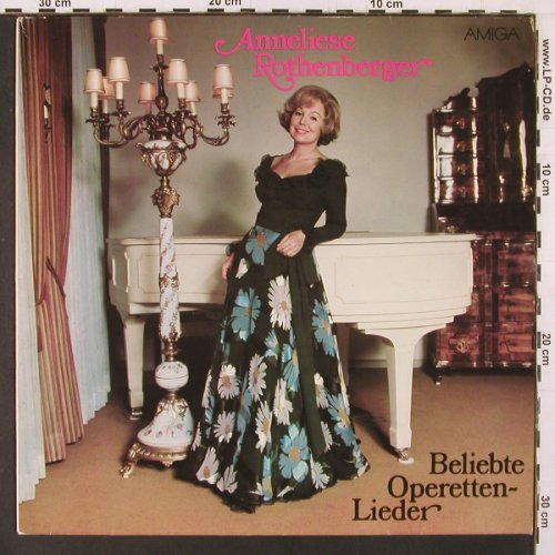 Rothenberger,Anneliese: Beliebte Operettenlieder, Amiga(8 45 248), DDR, 1989 - LP - K132 - 5,00 Euro