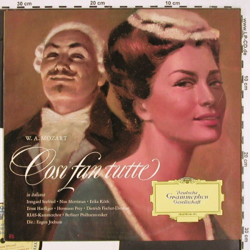 Mozart,Wolfgang Amadeus: Cosi Fan Tutte-Querschnitt in Ital., Deutsche Gramophon(LPEM 19 278), D, Mono, 1964 - LP - K1335 - 12,50 Euro